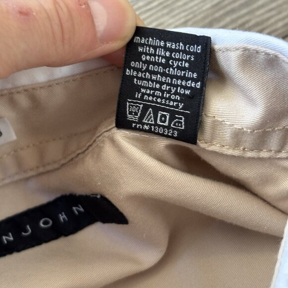 SEAN JOHN Mens Shirt Size 2XL XXL Original Fit White Tan Short Sleeve Y2K - Picture 13 of 13